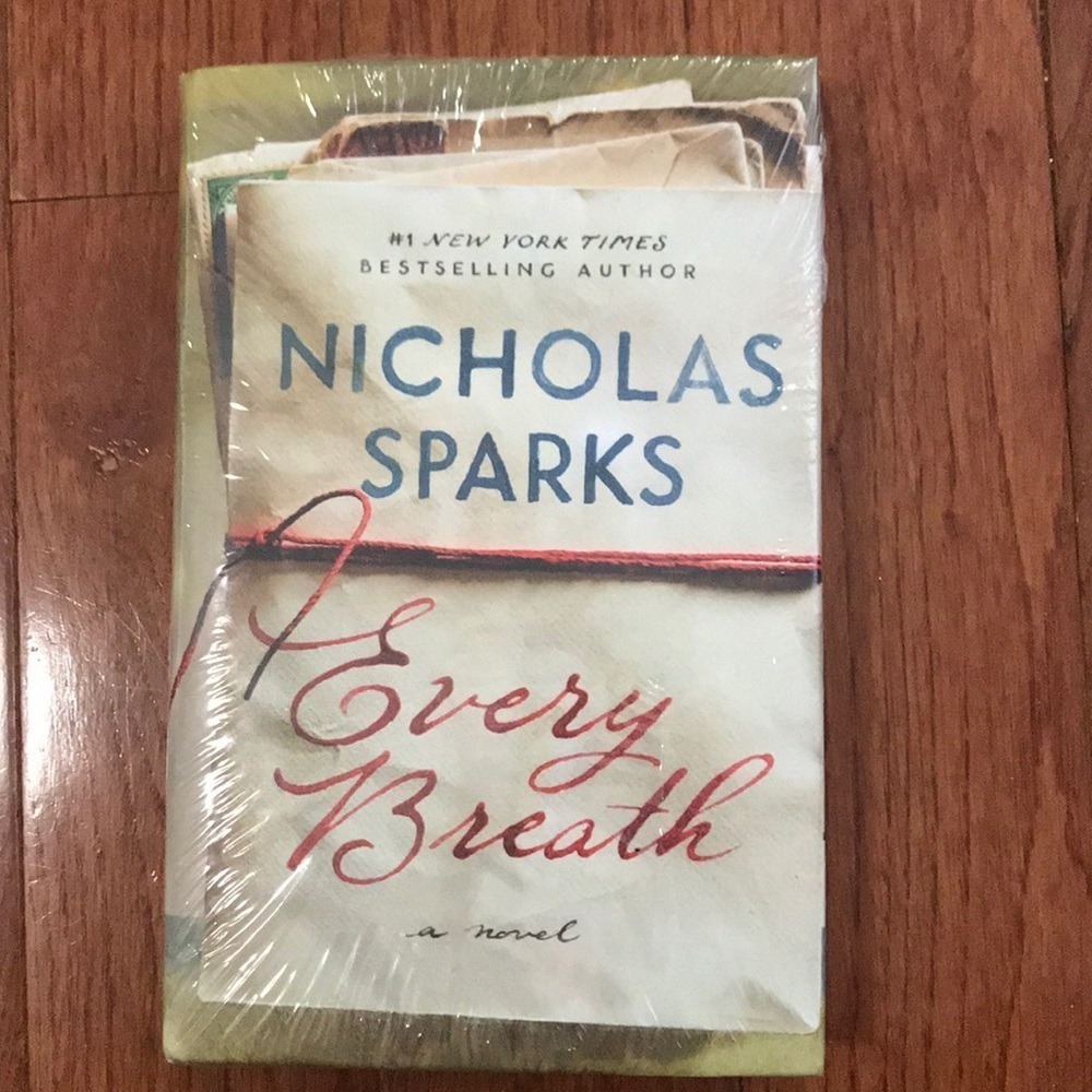 Sealed Every Breath hardback by N Sparks